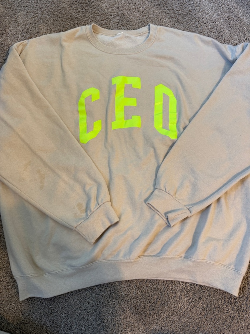 CEO sweatshirt